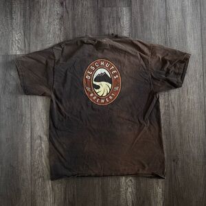 Heavy Weight Brown Vintage Brewhouse Graphic Tee